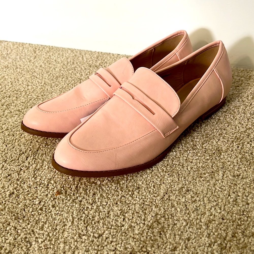 Restricted Brand Pink Loafers, Size 9